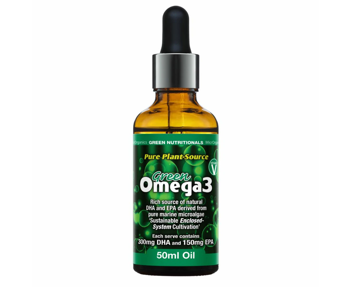 Green Nutritionals Pure PlantSource Green Omega3 Oil 50ml