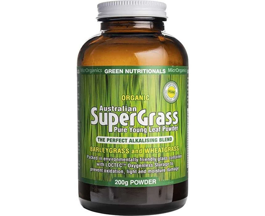 Green Nutritionals Organic Australian SuperGrass Powder 200g