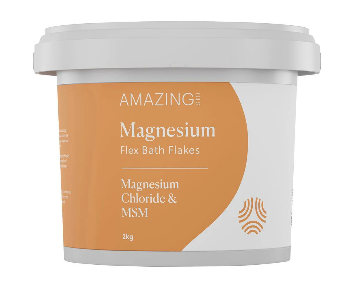 Magnesium Flex Bath Flakes Magnesium Chloride & MSM - 2kg