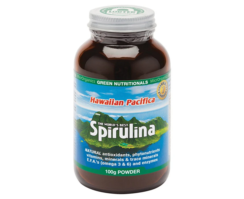 Green Nutritionals Hawaiian Pacifica Spirulina Powder 100g