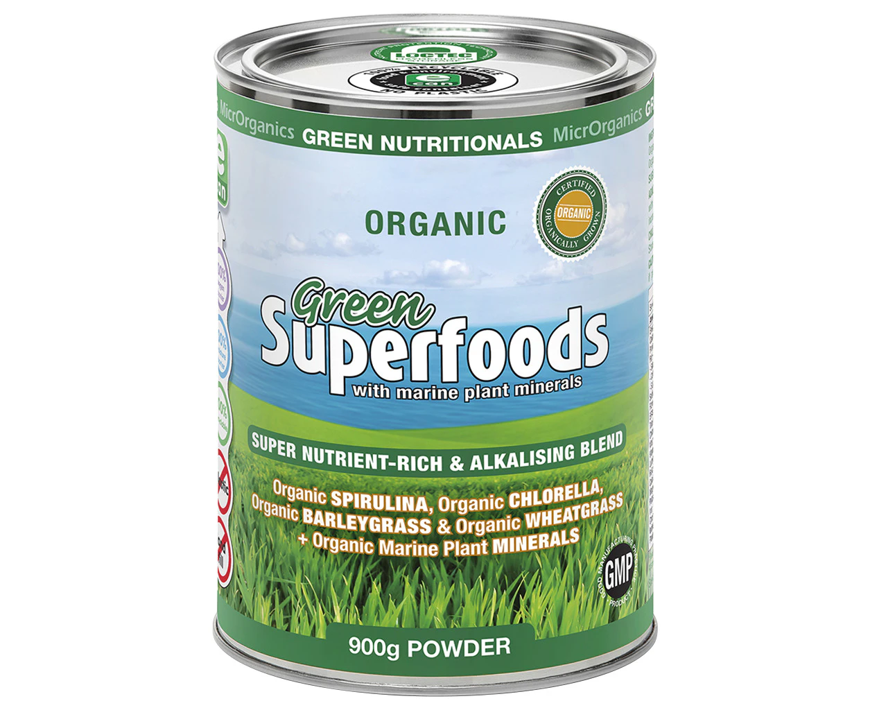 Green Nutritionals GreenSUPERFOODS 900g powder - Vegan Vegetarian Friendly