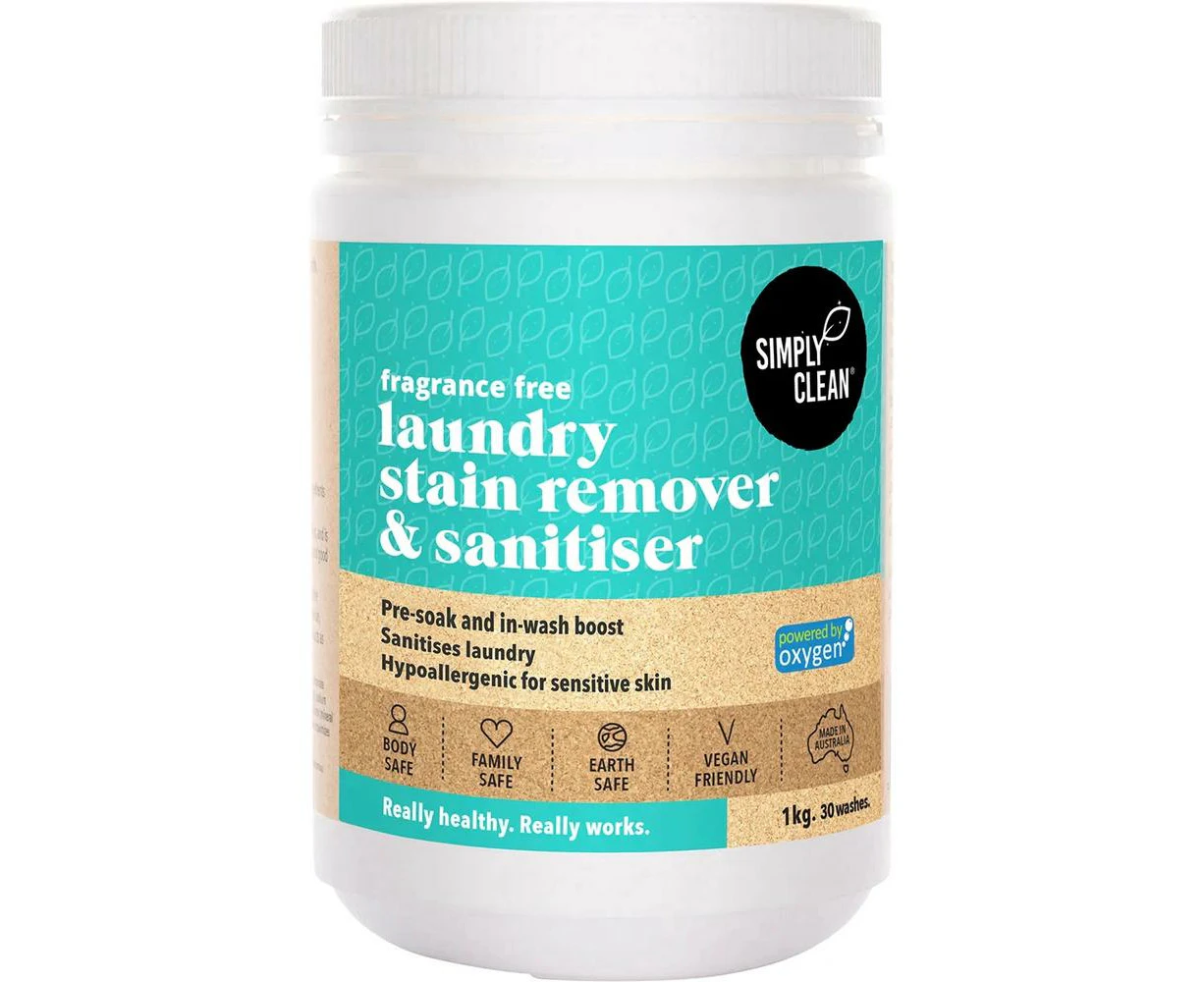 Laundry Stain Remover & Sanitiser Fragrance Free - 1kg