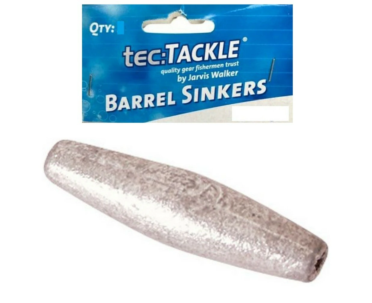 12 Pack of Jarvis Walker Size 0 Barrel Sinkers