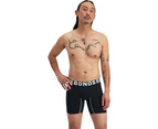 Bonds Mens Chafe Off Trunks Black Underwear