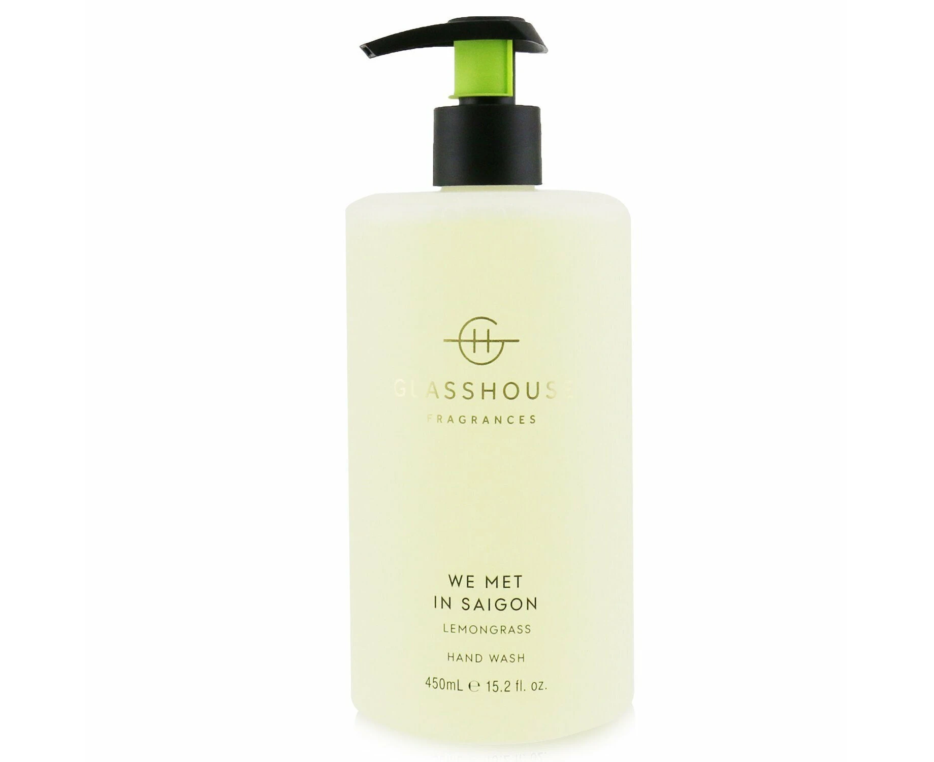 Glasshouse Hand Wash - We Met In Saigon (Lemongrass)  450ml/15.2oz