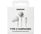 Original Retail SAMSUNG USB C +3.5mm AKG Earphones S21 S22 S23 Ultra Earbuds AU