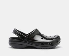 Crocs Unisex High Shine Classic Clogs - Black