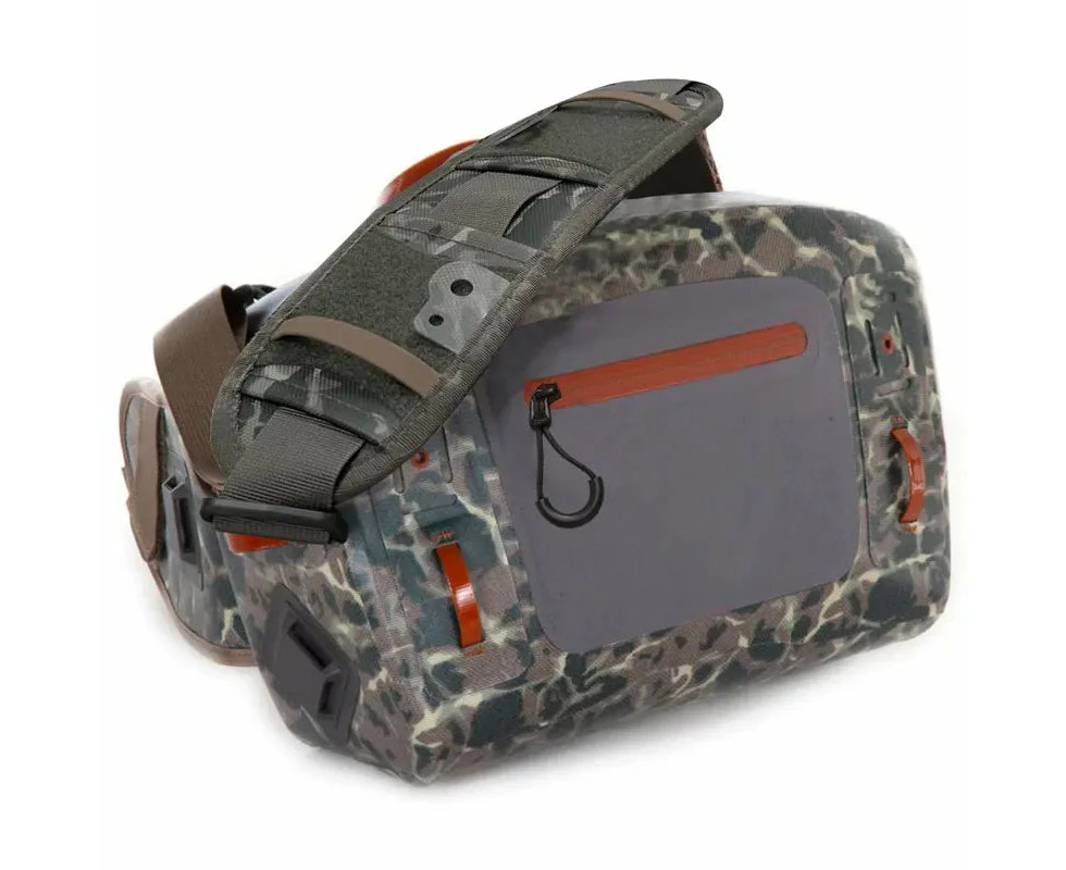 Waterproof Submersible Wading Belt Pack, Multi-Purpose Waist Bag for Outdoor Activities (Camo)