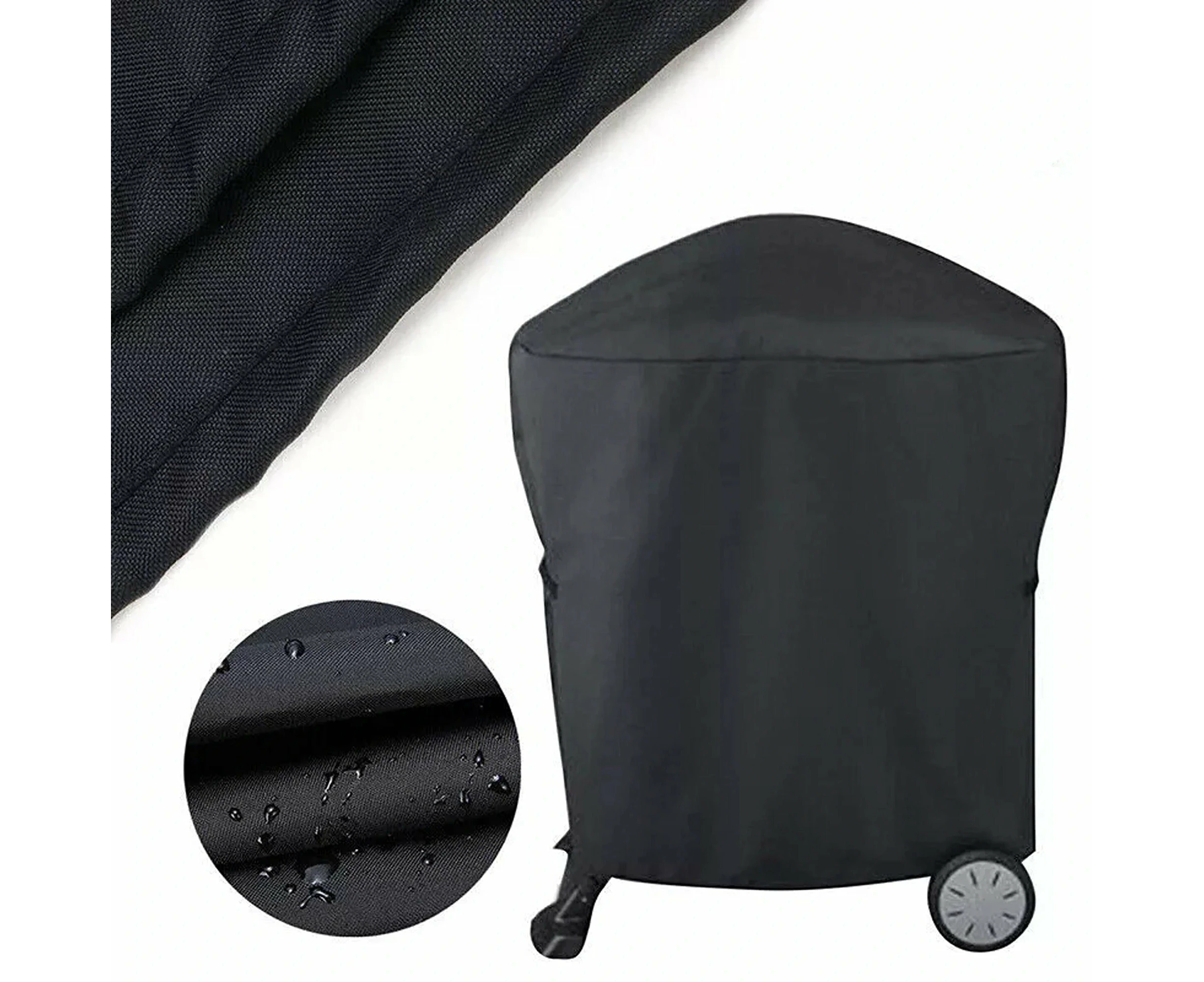 Cart Grill Cover Waterproof Protector For Weber Q200 Series 7113 BBQ Black