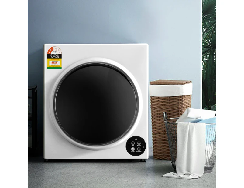 Devanti Tumble Dryer 5kg Fully Auto Black