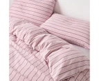 Arlo Stonewash Stripe Quilt Cover Set