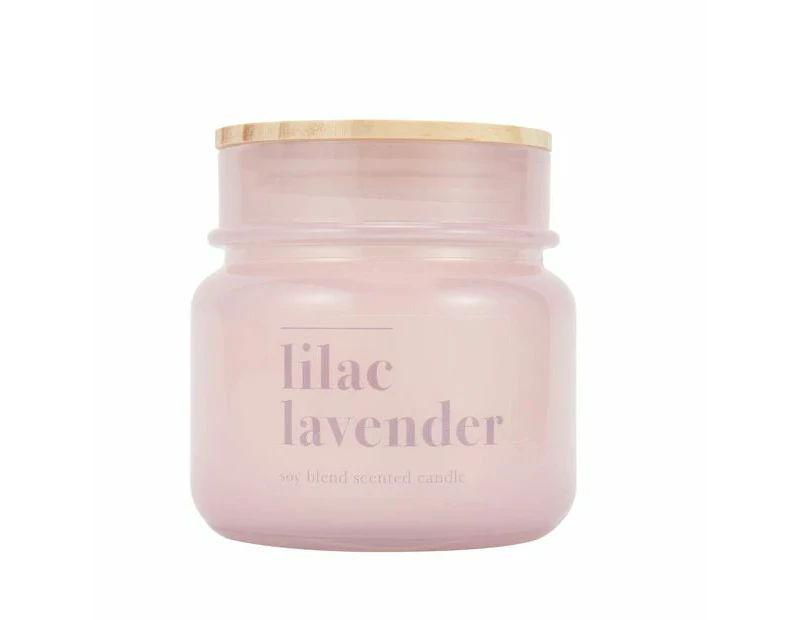 Lilac Lavender Jar Candle - Anko