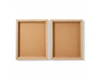 2 Pack Coastal Framed Canvas - Anko