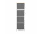 8 Drawer Chest, Grey - Anko