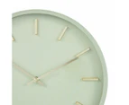 Sage and Gold Look Clock - Anko