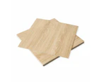 8 Pack Vinyl Floor Tiles, Oak Look - Anko