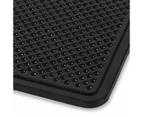 8 Pack Corner Rug and Mat Grips, Black - Anko