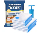 GOMINIMO Vacuum Storage Bag Pack of 8 Transparent 4x Jumbo 4x Large