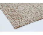 Alayah Rust Flower Rug 160x230 cm