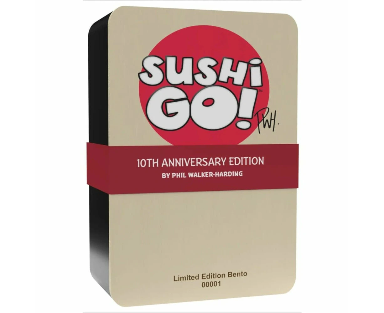 Sushi Go 10th Anniversary Edition Bento Box Limited Edition Card Game