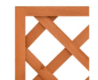 vidaXL Garden Trellis Planter Orange 50x25x90 cm Solid Firwood