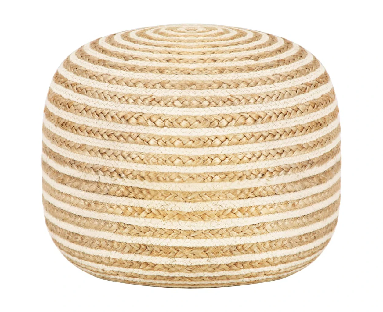 vidaXL Handmade Pouffe 40x45 cm Jute