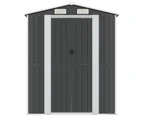 Garden Shed Anthracite 192x274x223 cm Galvanised Steel