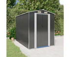 Garden Shed Anthracite 192x274x223 cm Galvanised Steel