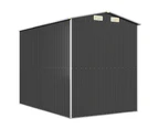 Garden Shed Anthracite 192x274x223 cm Galvanised Steel