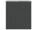 Garden Shed Anthracite 192x274x223 cm Galvanised Steel