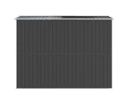 Garden Shed Anthracite 192x274x223 cm Galvanised Steel