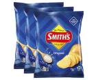 3 x Smith's Crinkle Cut Chips Original 170g