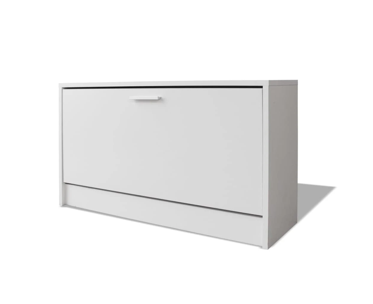 Shoe Organisers Shoe Storage Bench White 80X24x45 Cm