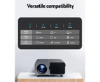 Devanti Portable Wifi Video Projector 4K 2.4G/5G Home Theater HDMI 1080P