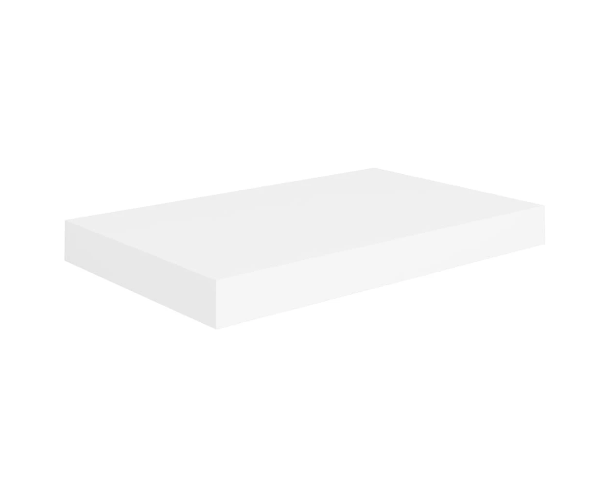 vidaXL Floating Wall Shelf White 40x23x3.8 cm MDF