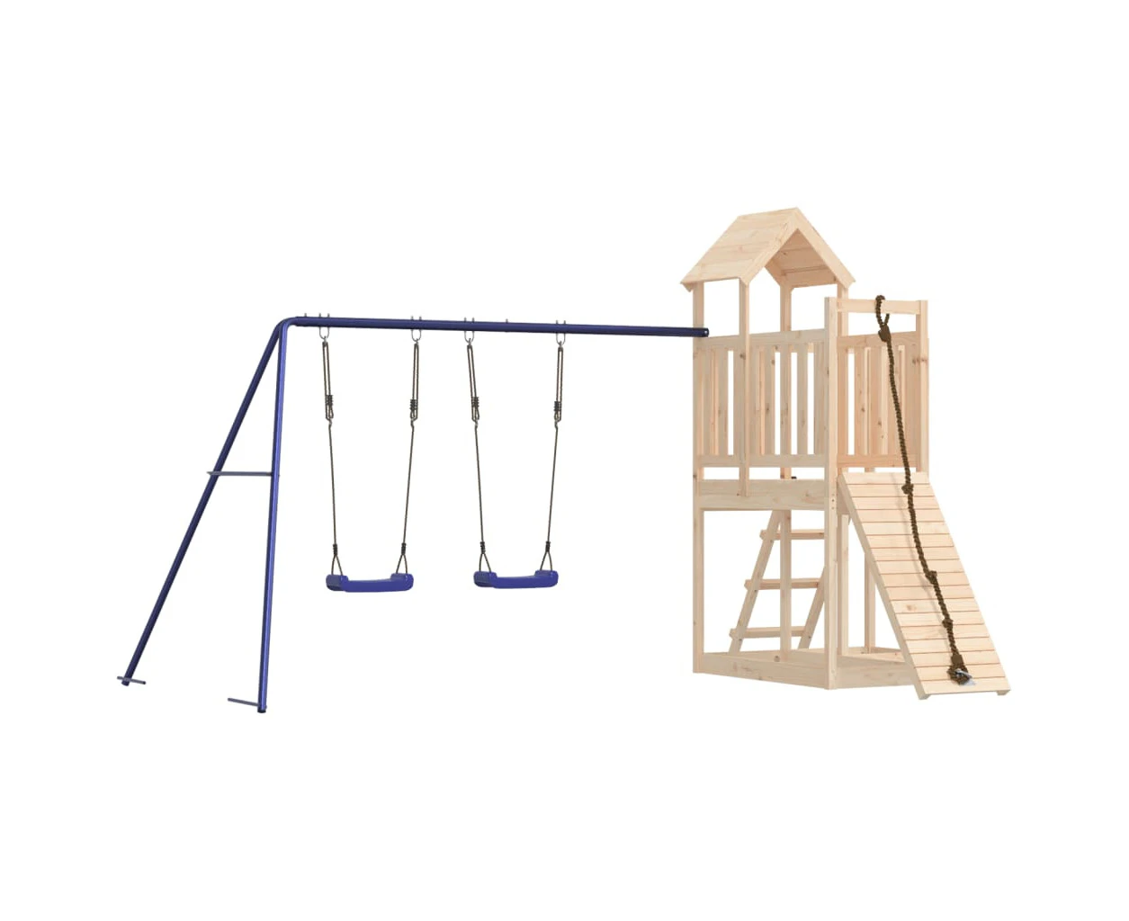 vidaXL Outdoor Playset Solid Wood Pine