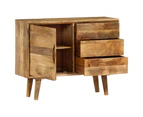 vidaXL Sideboard Solid Mango Wood 90x30x69 cm