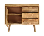 vidaXL Sideboard Solid Mango Wood 90x30x69 cm