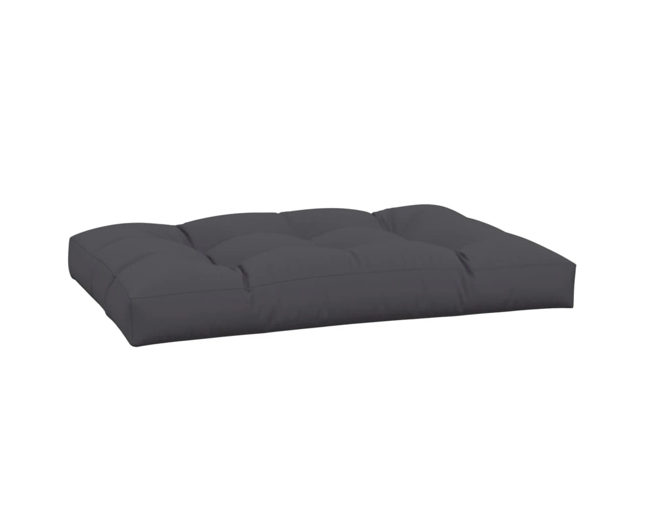 vidaXL Pallet Cushion Anthracite 120x80x12 cm Fabric