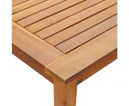 vidaXL Garden Table 200x90x74 cm Solid Acacia Wood