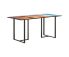 vidaXL Dining Table 160 cm Solid Reclaimed Wood