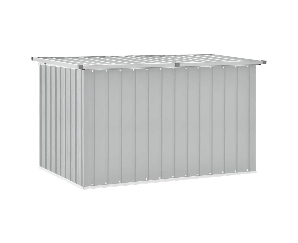 vidaXL Garden Storage Box Grey 149x99x93 cm