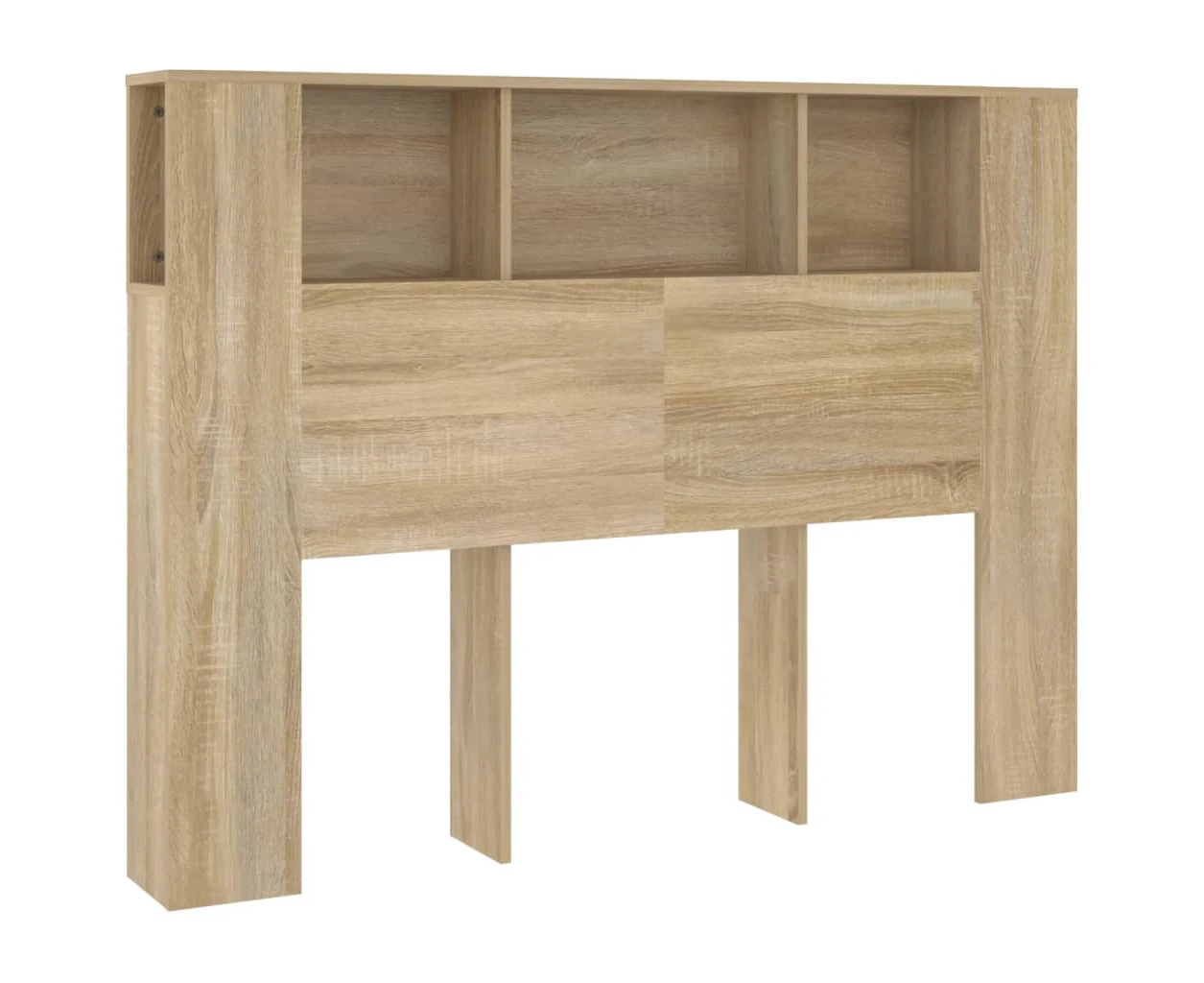 vidaXL Headboard Cabinet Sonoma Oak 140 cm