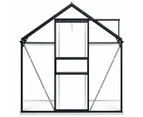 Greenhouses Greenhouse With Base Frame Anthracite Aluminium 3.61 M