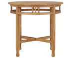 vidaXL 3 Piece Garden Dining Set Solid Teak Wood