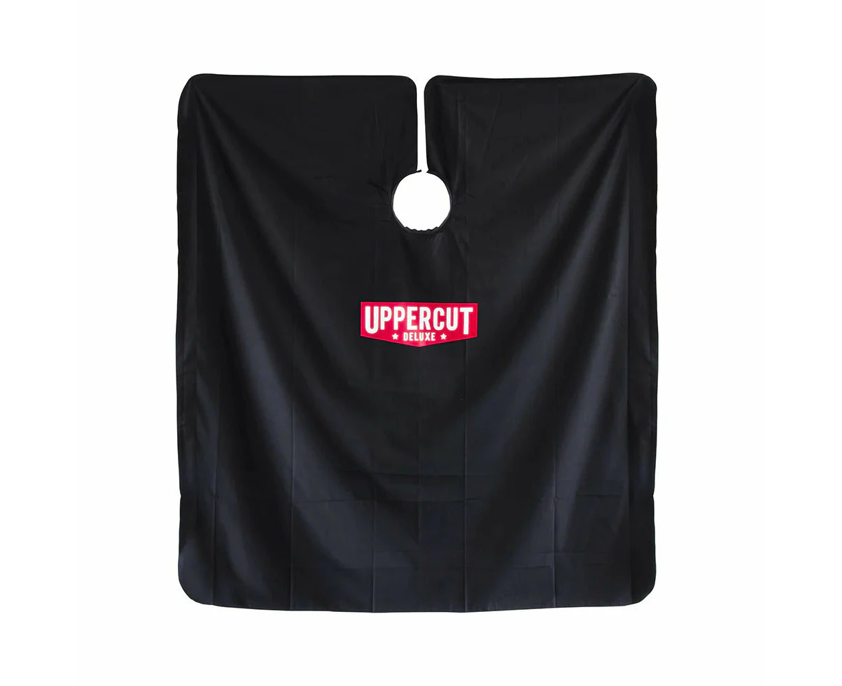 UPPERCUT BARBER CAPE - BLACK