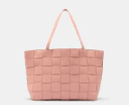 Tony Bianco Zulu Woven Tote Bag - Nude