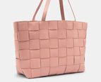 Tony Bianco Zulu Woven Tote Bag - Nude