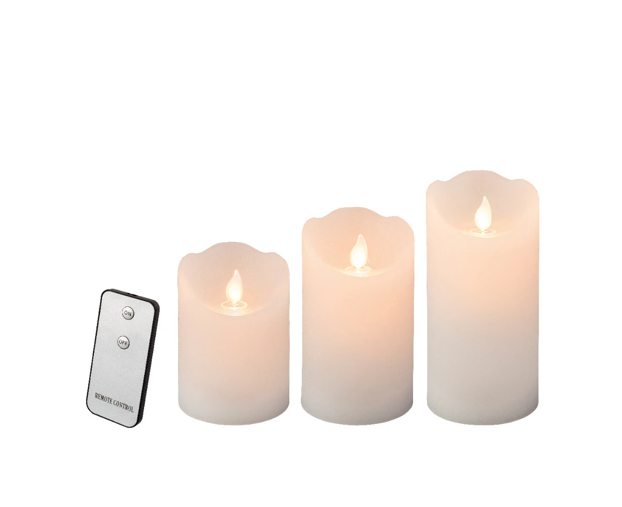 KAEMINGK LED Candle Wax - Set of 3