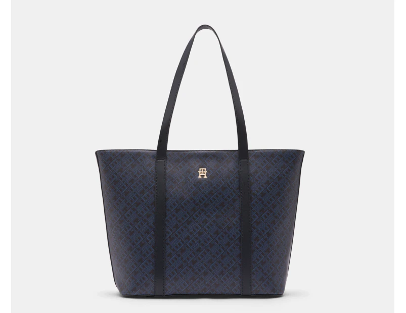 Tommy Hilfiger Latam Print Tote Bag - Blue Mix